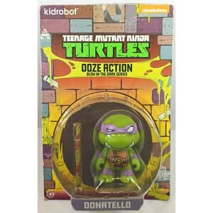 Kidrobot Teenage Mutant Ninja Turtles Ooze Action DONATELLO, New, See Pics/Descr